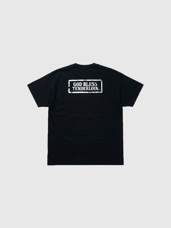 ファッション,通販,TENDERLOIN,テンダーロイン,Tシャツ,半袖,綿,100%,GOD,BLESS,T-SHIRTS,ポケT