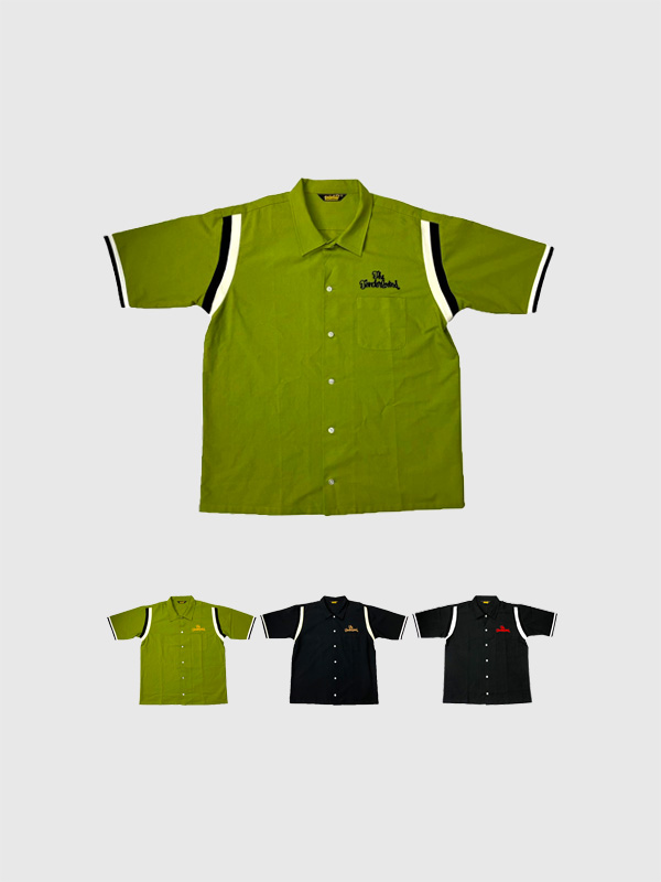 ファッション,メンズ,コーディネート,トップス,ボトムス,通販,TENDERLOIN,テンダーロイン,ボーリング,シャツ,LOGO,EMBROIDERY