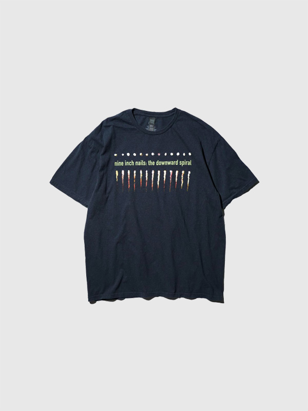 THRIFTY,LOOK,スリフティー,ルック,Tシャツ,半袖,綿,100%,ナイン・インチ・ネイルズ,Nine,Inch,Nails,The,Downward,Spiral,TL23S07500