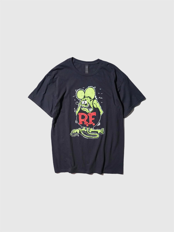 THRIFTY,LOOK,スリフティー,ルック,Tシャツ,半袖,綿,100%,RAT,FINK,ラットフィンク,ネズミ,エド・ロス,ピンストライプ,TL20S02500