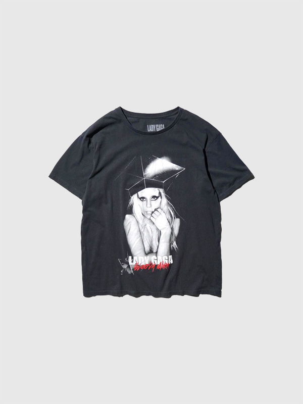 THRIFTY,LOOK,スリフティー,ルック,Tシャツ,半袖,綿,100%,LADY,GAGA,レディー,ガガ,Bloody,Mary,Born,This,Way,TL23S03300_1