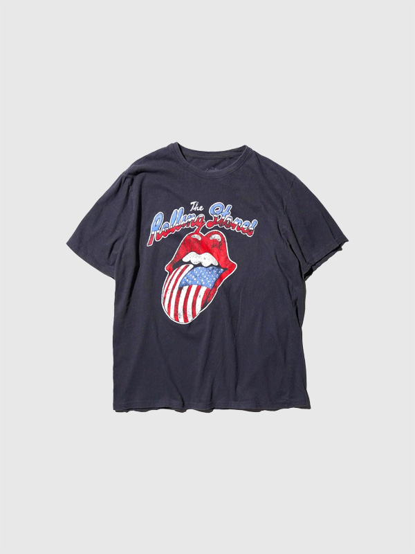 THRIFTY,LOOK,スリフティー,ルック,Tシャツ,半袖,綿,100%,ROLLING,STONES,ローリング,ストーンズ,1978年,アメリカツアー,TL22S04300