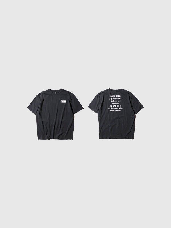 THRIFTY,LOOK,スリフティー,ルック,Tシャツ,半袖,綿,100%,OASIS,オアシス,ノエル・ギャラガー,TL24S09300