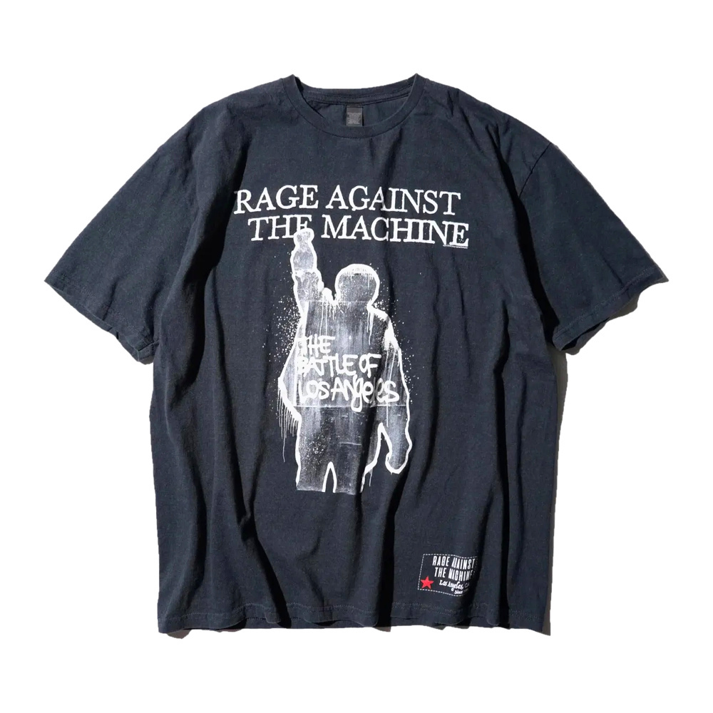 THRIFTY,LOOK,スリフティー,ルック,Tシャツ,半袖,綿,100%,RAGE,AGAINST,THE,MACHINE,THE,BATTLE,OF,LOS,ANGELES,RATM,TL22S01700