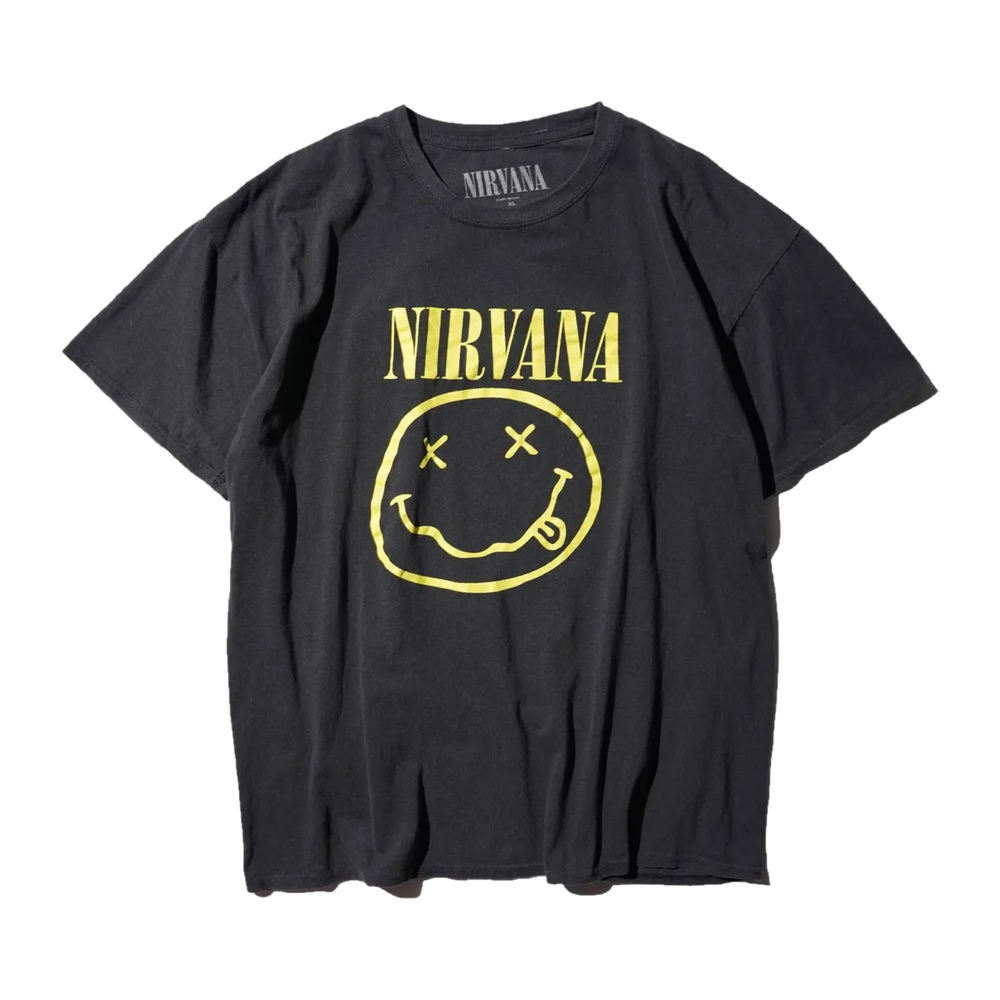 THRIFTY,LOOK,スリフティー,ルック,Tシャツ,半袖,綿,100%,NIRVANA,ニルヴァーナ,スマイリーフェイス,TL22S04500