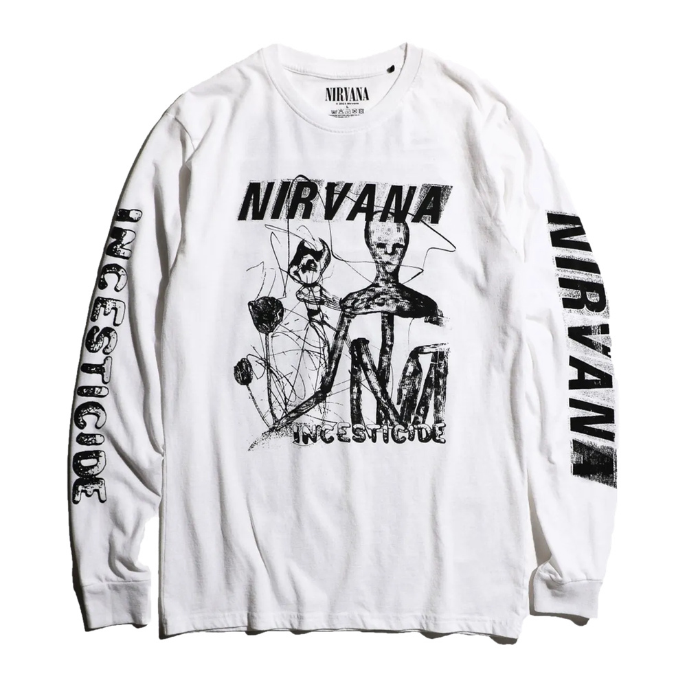 THRIFTY,LOOK,スリフティー,ルック,Tシャツ,長袖,綿,100%,NIRVANA,ニルヴァーナ,INCESTICIDE,LS,TEE,インセスティサイド,TL24S04000