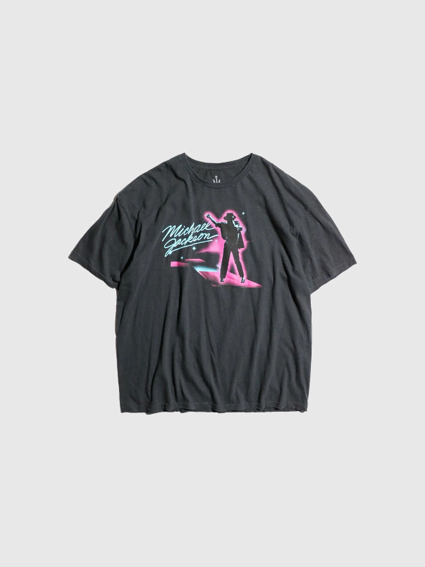 THRIFTY,LOOK,スリフティー,ルック,Tシャツ,半袖,綿,100%,MICHAEL,JACKSON,マイケル,ジャクソン,キング・オブ・ポップ,TL21S01700