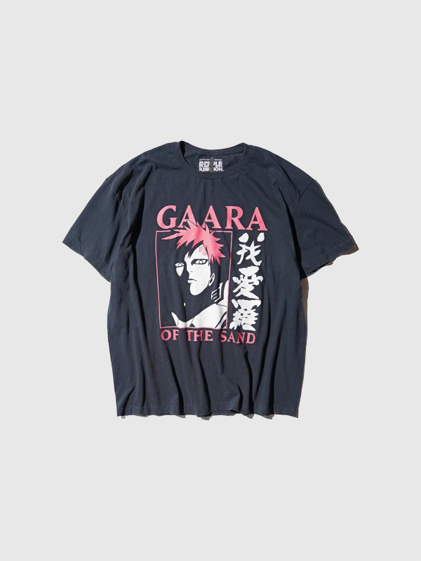 THRIFTY,LOOK,スリフティー,ルック,Tシャツ,半袖,綿,100%,NARUTO,ナルト,我愛羅,ガアラ,アニメ,グッズ,TL25F06200,NARUTO,GAARA