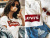LEVI'S,リーバイス,Tシャツ,レディース,メンズ,ユニセックス,ペア,半袖,ロゴ,ロゴマーク,バットウイング,ステッチ,LEVIS,Levi's,17783