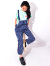 COOKMAN,クックマン,オーバーオール,メンズ,レディース,大きいサイズ,おしゃれ,かわいい,Fisherman's,Bib,Overall,STRIPE,231-03856