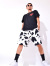 ファッション,コーディネート,通販,COOKMAN,chef,pants,クックマン,シェフパンツ,ショートパンツ,メンズ,レディース,牛,カウ,231-11973