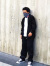 COOKMAN,クックマン,シェフパンツ,メンズ,レディース,ユニセックス,男女兼用,おしゃれ,かわいい,大きいサイズ,ブラック,Chef,Pants