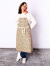 COOKMAN,クックマン,エプロン,おしゃれ,かわいい,ブランド,ロング,レディース,メンズ,Long,Apron,Leopard,レオパード,233-03963