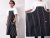 COOKMAN,クックマン,エプロン,おしゃれ,かわいい,ロング,ong,Apron,Stripe,ストライプ,ブラック,カフェ,ショップエプロン,233-91904