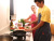 COOKMAN,クックマン,エプロン,おしゃれ,かわいい,ブランド,ロング,レディース,メンズ,Long,Apron,Stripe,ストライプ,ピンク,233-91908