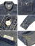 HOUSTON,ヒューストン,デニム,シャツ,メンズ,レディース,シンプル,おしゃれ,かっこいい,定番,USA,COTTON,DENIM,WORK,SHIRT,40511