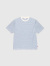 Healthknit,ヘルスニット,ボーダー,Tシャツ,半袖,メンズ,レディース,おしゃれ,かわいい,ナローボーダー,クルーネック,51013