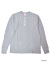 Healthknit,ヘルスニット,ヘンリーネック,サーマル,長袖,メンズ,レディース,シンプル,おしゃれ,インナー,綿,100%,52016