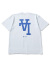 NEW,ERA,ニューエラ,Tシャツ,半袖,ロサンゼルス・ドジャース,アップサイド,ダウン,Upside,Down,綿,100%,LA,逆ロゴ,14856706,14856707
