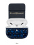 GOLDBLACK,ゴールドブラック,airpods,pro,カバー,エアポッズプロ,ケース,シンプル,おしゃれ,かわいい,メンズ,レディース,本革