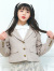 ALGY,アルジー,襟シシュウ,ジャケット,女の子,おしゃれ,かわいい,シンプル,130,140,150,子供服,ジュニア,XXS,XS,S,G102023