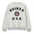 AVIREX,アビレックス,スウェット,トレーナー,SIGNATURE,VARSITY,LOGO,CREWNECK,SWEAT,バーシティ,ロゴ,裏起毛,7836932001