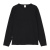 AVIREX,アビレックス,Tシャツ,クルーネック,長袖,デイリーウェア,RIB,L/S,T-SHIRT,リブ,ブラック,ホワイト,抗菌,防臭,7834930019,6153481