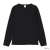 AVIREX,アビレックス,Tシャツ,クルーネック,長袖,デイリーウェア,RIB,L/S,T-SHIRT,リブ,ブラック,ホワイト,抗菌,防臭,7834930019,6153481