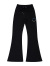 ACME',DE,LA,VIE,ADLV,アクメドラビ,LISA,スウェット,パンツ,レディース,おしゃれ,シンプル,フレアパンツ,ブラック,ADLV-12