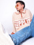 SUPPLIER,サプライヤー,ニット,レディース,メンズ,オーバーサイズ,セーター,ジップ,ハーフジップ,COLLEGE,LOGO,KNIT,C-LOGO-KNIT-BR