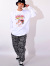 長州,力,ちょうしゅう,りき,Tシャツ,長袖,メンズ,レディース,ユニセックス,おしゃれ,かわいい,大きいサイズ,インスタ,CHLT-2001-W