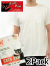 通販,CAT'S,PAW,キャッツポウ,Tシャツ,メンズ,無地,半袖,白,ホワイト,2枚セット,2枚組,パックT,ポケT,アメリカ製,CP77200