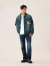 EVISU,エヴィス,ジーンズ,デニムジャケット,大黒,スプラッシュ,プリーツ,ブラウス,Gジャン,SPLASH,DAICOCK,PRINTED,2ESHTM6DJ1010