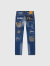 EVISU,エヴィス,ジーンズ,カモメ,家紋,タイダイ,デニム,パンツ,ワイド,ルーズ,ボタンフライ,2EAHTM5JE1057