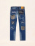 EVISU,エヴィス,ジーンズ,カモメ,家紋,タイダイ,デニム,パンツ,ワイド,ルーズ,ボタンフライ,2EAHTM5JE1057