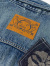 EVISU,エヴィス,ジーンズ,デニムジャケット,マルチポケット,カモメ,家紋,ロゴ刺繍,プリーツ,ブラウス,Gジャン,2ESHTM6DJ1008