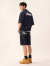 EVISU,エヴィス,ジーンズ,デニムショーツ,カモメ,プリント,ボタンフライ,ハーフパンツ,ショートパンツ,DENIM,SHORTS,2ESHTM6DS1058
