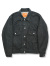 FULLCOUNT,2102,BKSS,フルカウント,デニム,ジャケット,Gジャン,2nd,11.5oz,2102BKSS,Type,2,Black,Denim,Jacket,Super,Smooth