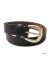 FULLCOUNT,フルカウント,ベルト,本革,ブランド,ビジネス,シンプル,Wild,Leather,Garrison,Belt,銀泥メッキ,特厚,カウハイド,6210