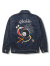 FULLCOUNT,HORIDAI,フルカウント,デニム,ジャケット,Classic,Tattoo,Embroidery,Type,2,Denim,Jacket,Original,by,彫だい,2102E