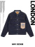 GDC,DENIME,ジーディーシー,デニム,ジャケット,Gジャン,Tバック,London,大戦モデル,デニムボックス,GD0545