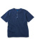 Good,On,グッドオン,ヘンリーネック,インディゴ,染め,Tシャツ,半袖,レディース,メンズ,ユニセックス,大きいサイズ,GOST-1102,IS