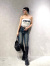 GYDA,ジェイダ,ベアトップ,チューブトップ,GYDA,ニット,ベア,トップス,072532610501,GYDA,Knitted,bear,top,カップ付き,ロゴ,GYDAロゴ