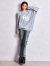 GYDA,ジェイダ,デニム,パンツ,ハイウエスト,LEG,2WAY,ECO,FUR,サイド,レース,アップ,フレア,デニム,パンツ,072562413301