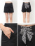 GYDA,ジェイダ,BACK,LACE,UP,ショート,パンツ,短パン,キュロット,ホットパンツ,レオパード,072540734801,かわいい,シンプル