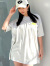 GYDA,BALLOON,BUNNY,BIG,Tシャツ,ジェイダ,Tシャツ,半袖,ロゴ,シンプル,おしゃれ,かわいい,ゆったり,大き目シルエット,072532710001
