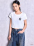 GYDA,ジェイダ,Tシャツ,半袖,GEMI,BUNNY,ショート,Tシャツ,ショート,シルエット,クロスモチーフ,セイクリッド,エッジ,072622703201