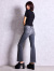 GYDA,ジェイダ,デニム,ショートパンツ,ハイウエスト,JUBEYO,bijou,デニム,ショート,パンツ,レディース,夏,072522403401
