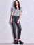 GYDA,ジェイダ,Tシャツ,半袖,ニット,symmetry,GYDA,プレート,ハーフ,スリーブ,ニット,TOPS,ロゴ,ブランド,ショート丈,伸縮,072632640001