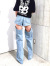 GYDA,ジェイダ,ハイウエスト,レイヤード,デザイン,2WAY,デニムパンツ,ショートパンツ,おしゃれ,かわいい,072432418901